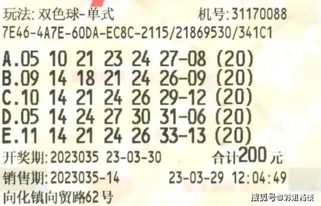 揭秘双色球246算法，理性看待彩票游戏