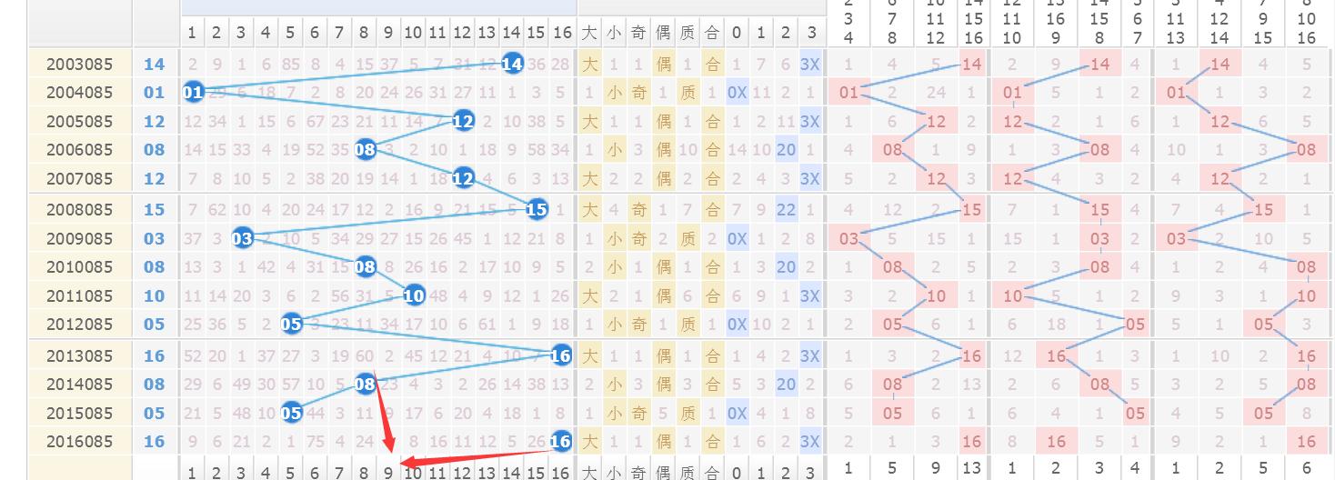 探索双色球走势图综合版，揭秘数字背后的奥秘