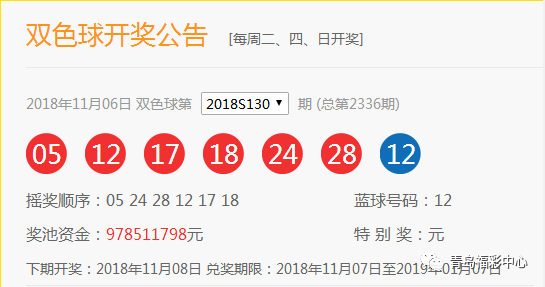 2018114期双色球开奖号码，梦想与幸运的碰撞