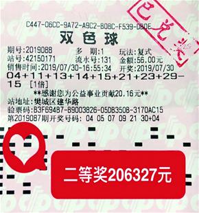 今晚双色球二等奖奖金揭晓，幸运的数字与您擦肩而过？