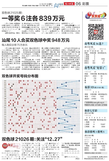 2020034期双色球阳光探码图，揭秘数字背后的幸运密码