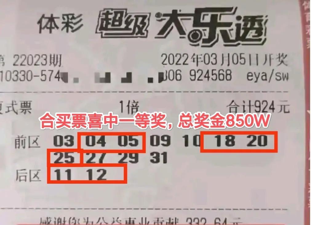 最新大乐透中奖揭秘，22023期彩民的幸运之旅