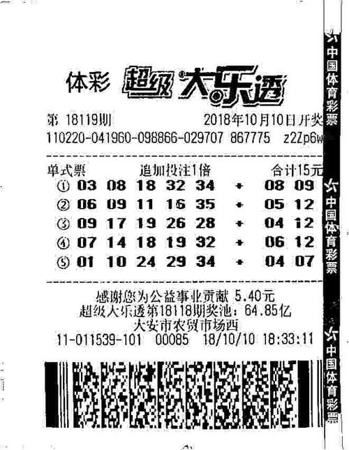 今日体彩大乐透中奖结果揭秘，梦想照进现实的瞬间